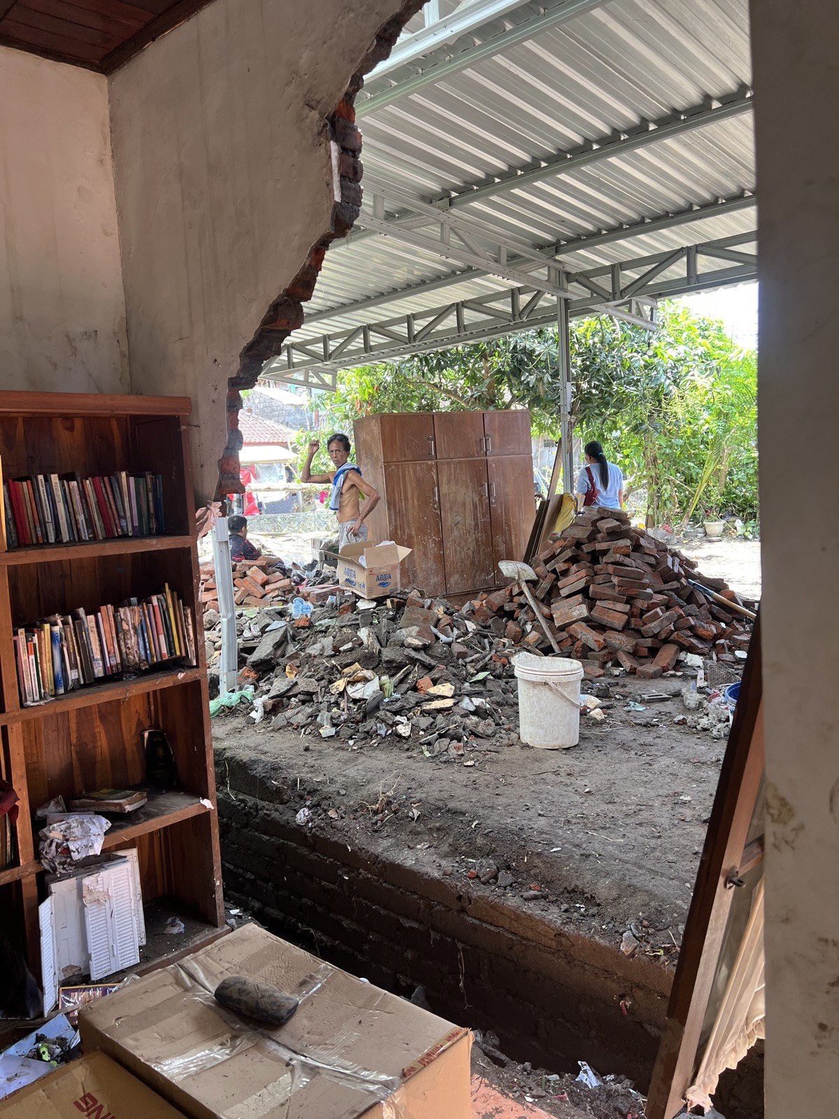 Bali flood relief