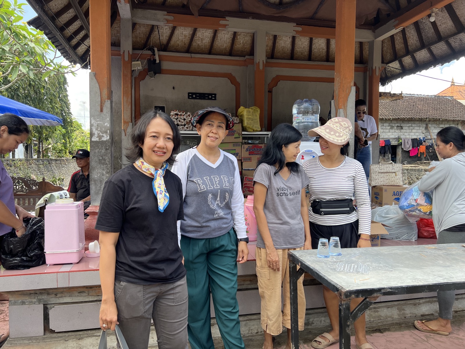 Bali flood relief response